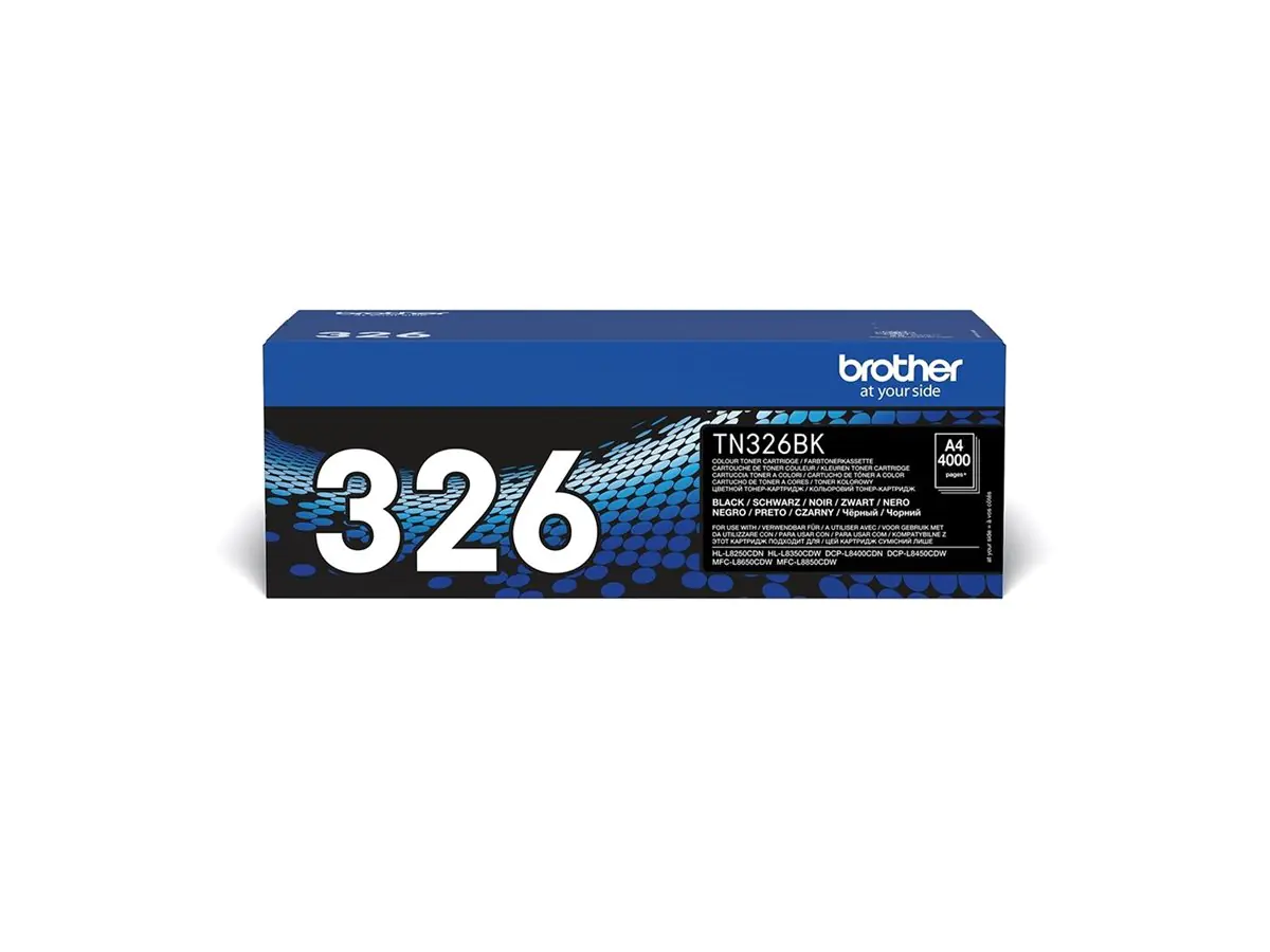 Brother TN326BK - Schwarz - original - Tonerpatrone