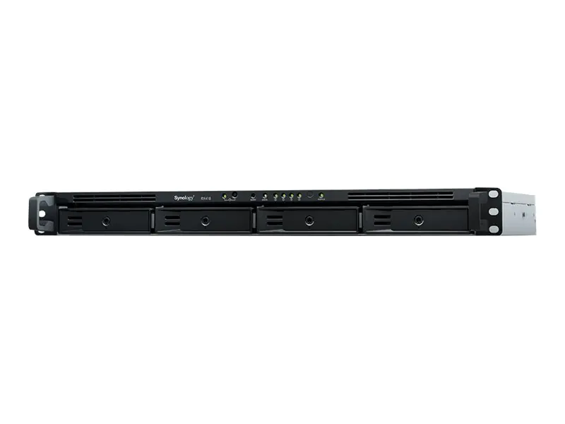 Synology RX418 Expansion Unit - Speichergehäuse - 4 Schächte (SATA-600) - Rack - einbaufähig - 1U
