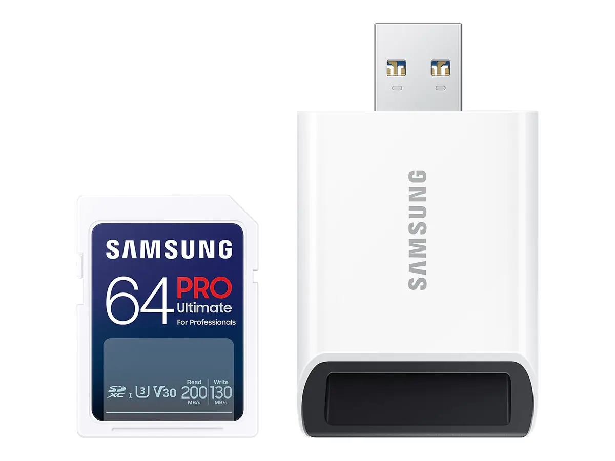 Samsung PRO Ultimate MB-SY256SB - Flash-Speicherkarte - 256 GB - Video Class V30 / UHS-I U3 - SDXC UHS-I - weiß