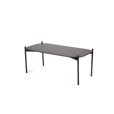 Paperflow Beistelltisch MEET 1.000 x 400 x 500 mm (B x H x T) MDF schwarz