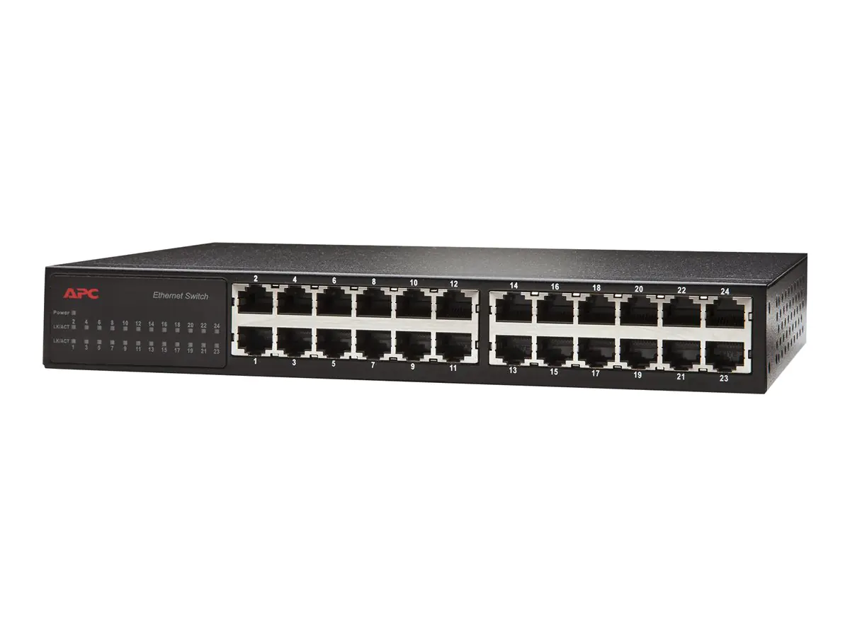 APC 24 Port 10/100 Ethernet Switch - Switch