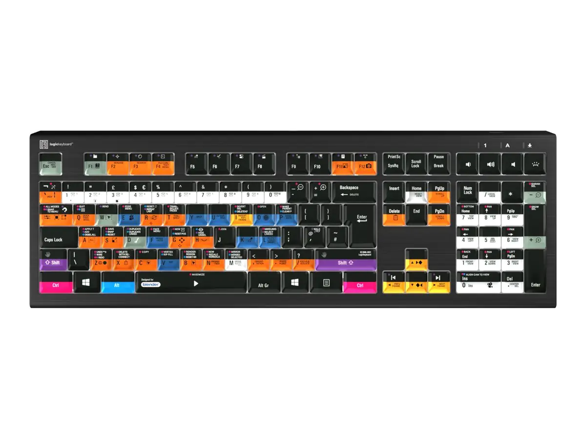 Logickeyboard Blender 3D ASTRA 2 - Tastatur