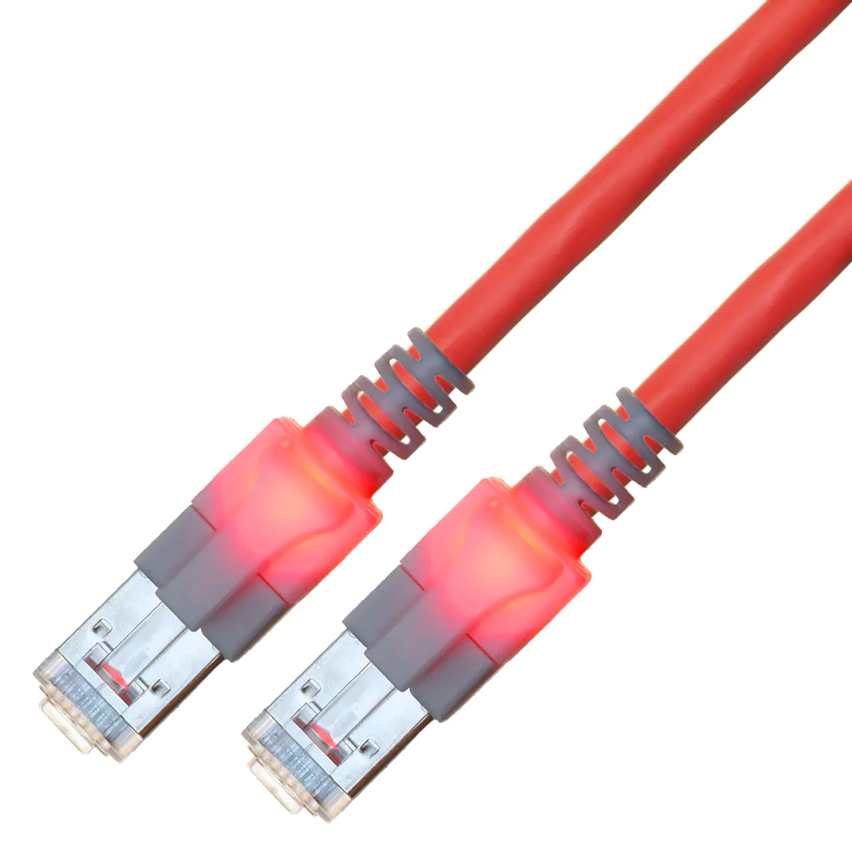 EasyLan Patchkabel Kat.6 Class E S/FTP LSOH rot 10m - Kabel - Netzwerk