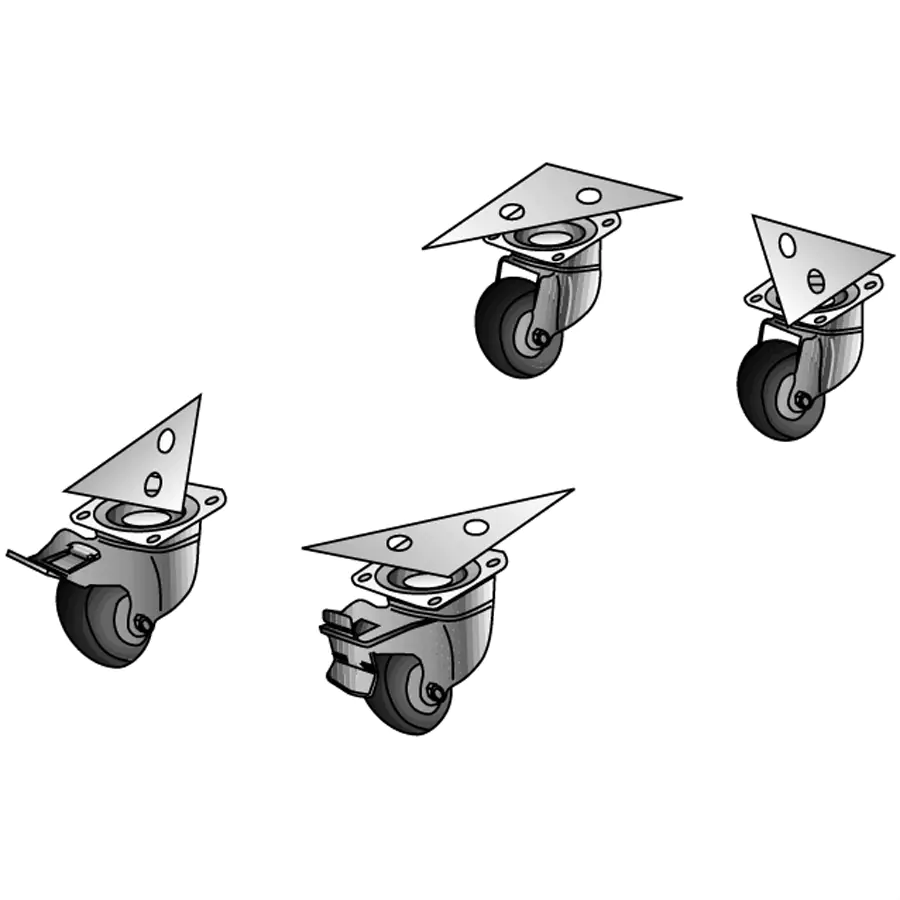 apraNET VARIrack - Steckgehäuse-Rollensatz