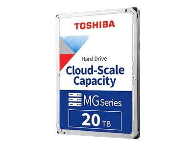 Toshiba MG10 Series MG10SCA20TE - Festplatte - Enterprise - 20 TB - intern - 3.5" (8.9 cm) - SAS 12Gb/s - 7200 rpm - Puffer: 512 MB