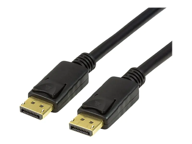 LogiLink - DisplayPort-Kabel - DisplayPort (M) eingerastet zu DisplayPort (M) eingerastet - DisplayPort 1.4 - 2 m - 4K Unterstützung, 8K Unterstützung - Schwarz