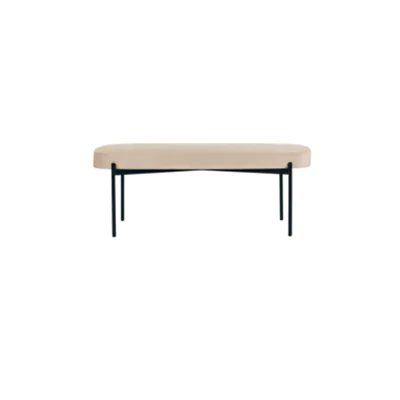 Paperflow Sitzbank GAIA 118 x 45,5 x 42 cm (B x H x T) Werkstoff des Bezuges: Stoff (100 % Polyester) Werkstoff der Sitzfläche: Spanplatte elfenbein