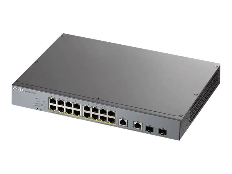 ZyXEL GS1350-18HP - Switch - Smart - 16 x 10/100/1000 (PoE+) GS1350-18HP-EU0101F
