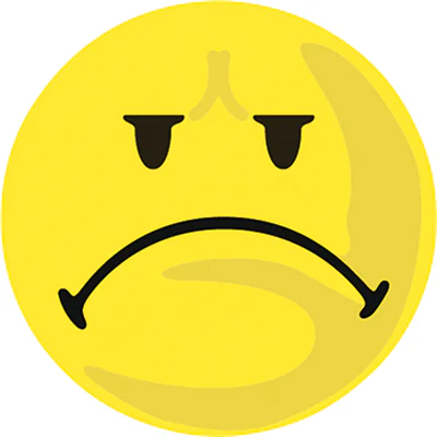 Franken Moderationskarte Symbol negativ UMZ 10 S3 ge 100 St./Pack.