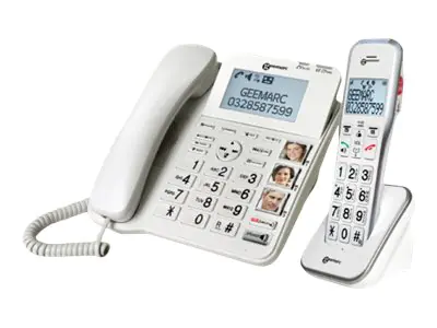 Geemarc Amplidect Combi 595 - Telefon mit Schnur