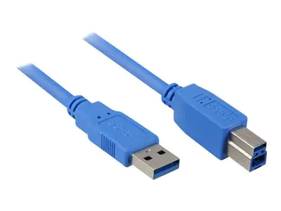 Sharkoon USB-Kabel - USB Type B (M) zu USB Typ A (M) 4044951015641