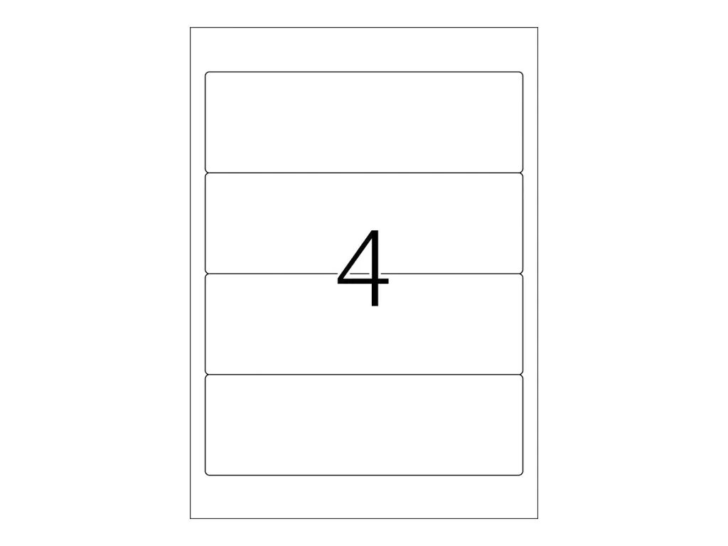 HERMA Special - Papier - matt - selbstklebend, entfernbarer Klebstoff 10165