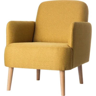 Paperflow Sessel BROOKS FTBRO.23.20 safrangelb