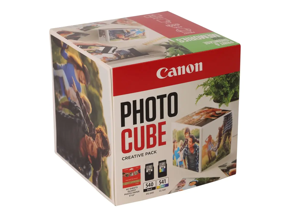 Canon Photo Cube Creative Pack - Glänzend - 2er -Pack - Schwarz, Farbe (Cyan, Magenta, Gelb)