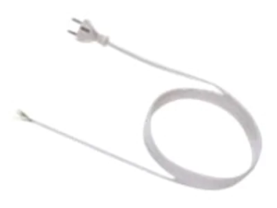 Bachmann - Stromkabel - CEE 7/7 (S) zu ohne Stecker 30 mm abisoliert - 250 V - 16 A - 3 m - geformt - weiß