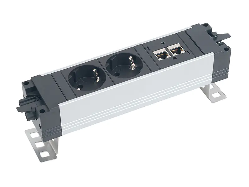 Bachmann STEP BASE Zubehör, Haltewinkel, Edelstahl, mit Langloch, gewinkelt