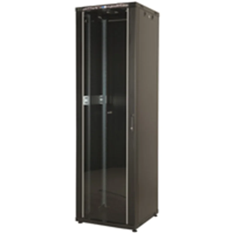 Ekivalan Systems BEEA26U6060BL122, Freistehendes Gestell, 26U, 800 kg, Sperrschloss, 51,5 kg, Schwarz