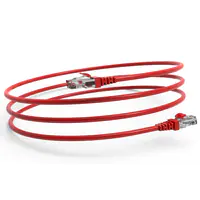 Cian Technology GmbH INCA Patchkabel ICAT6-02TK RJ45 Cat6 UTP Rot 2.0m retail - Netzwerk - CAT 6