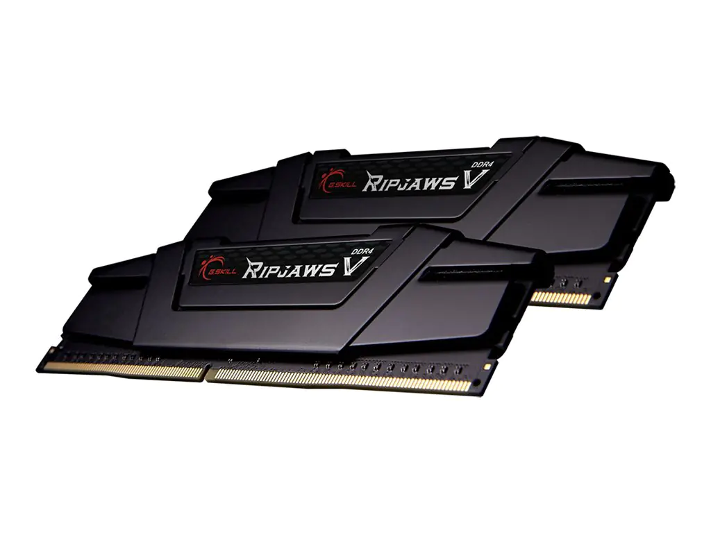 G.Skill Ripjaws V - DDR4 - Kit - 16 GB: 2 x 8 GB DIMM 288-PIN - F4-4600C19D-16GVKE