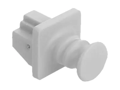 Delock - Stecker-Staubschutz - weiß (Packung mit 10)