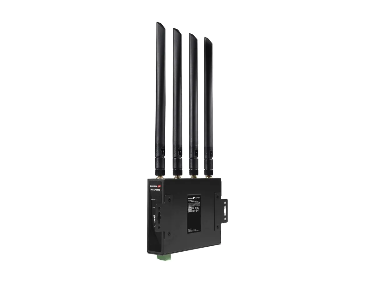 Edimax WL-Router D4G-7459AC Industr. DIN Rail 4G LTE AC1200 - Router - WLAN