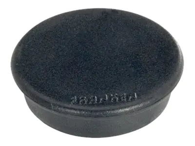 Franken GmbH FRANKEN - Magnet - 2,4 cm Durchmesser - Schwarz (Packung mit 10) HM20 10