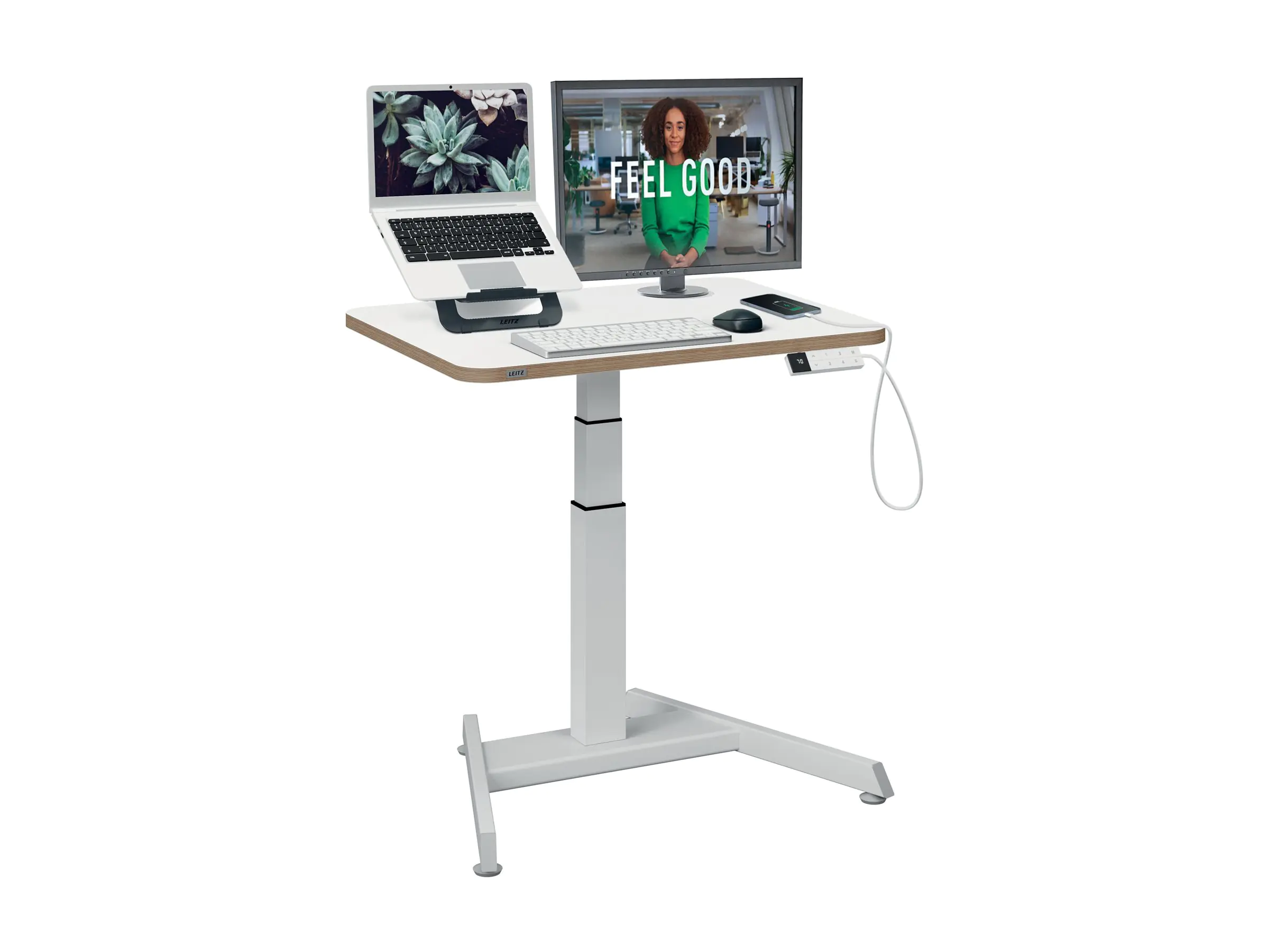 Leitz Sitz-/Stehtisch Ergo 65340001 elektrisch ws