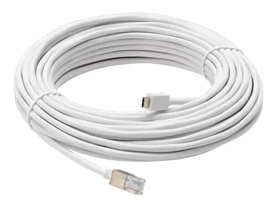 AXIS - Kamerakabel - Micro-USB Typ B (M) zu RJ-12 (M) - 15 m - weiß (Packung mit 4) - für AXIS F1004 Sensoreinheit, F34 Surveillance System