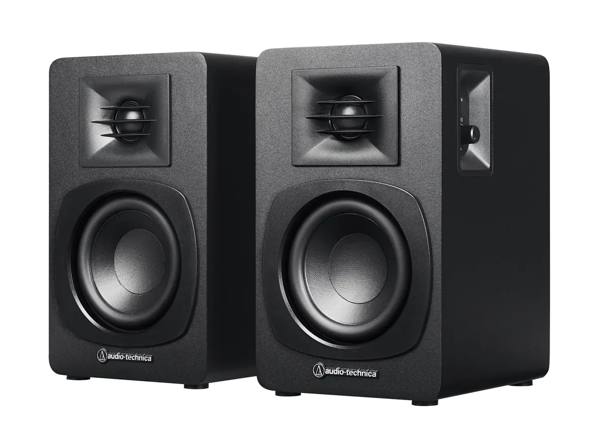 Audio-Technica Aktive Reallautsprecher AT-SP3X schwarz Bluetooth - Lautsprecher