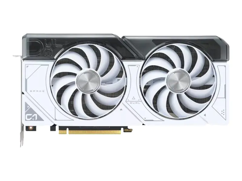 ASUS Dual GeForce RTX 4070 SUPER 12GB - Grafikkarten - GeForce RTX 4070 Super - 12 GB GDDR6X - PCIe 4.0 - HDMI, 3 x DisplayPort - weiß - Box