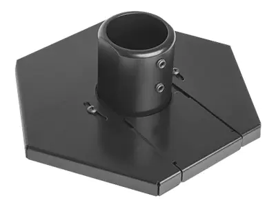 Chief Floor-to-Ceiling Low-Profile Collar Plate - Black - Montagekomponente (Boden-Decken-Platte)