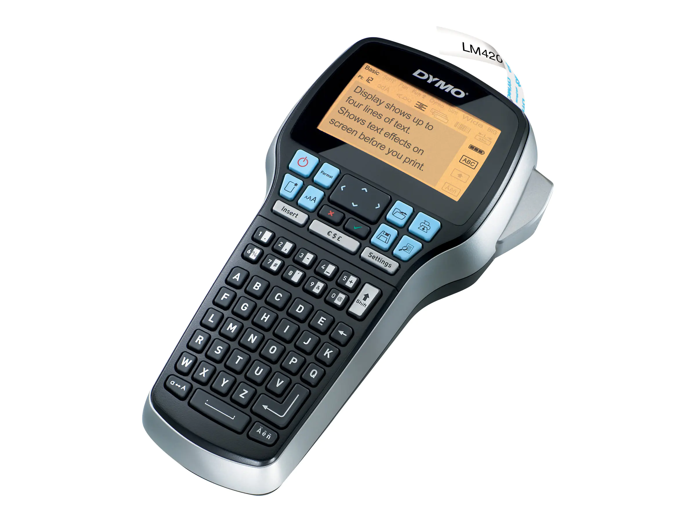 Dymo LabelMANAGER 420P - Beschriftungsgerät - Rolle (1,9 cm) S0915440