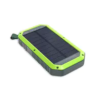 Realpower Powerbank PB-10000 Solar 10000 mAh USB C QI