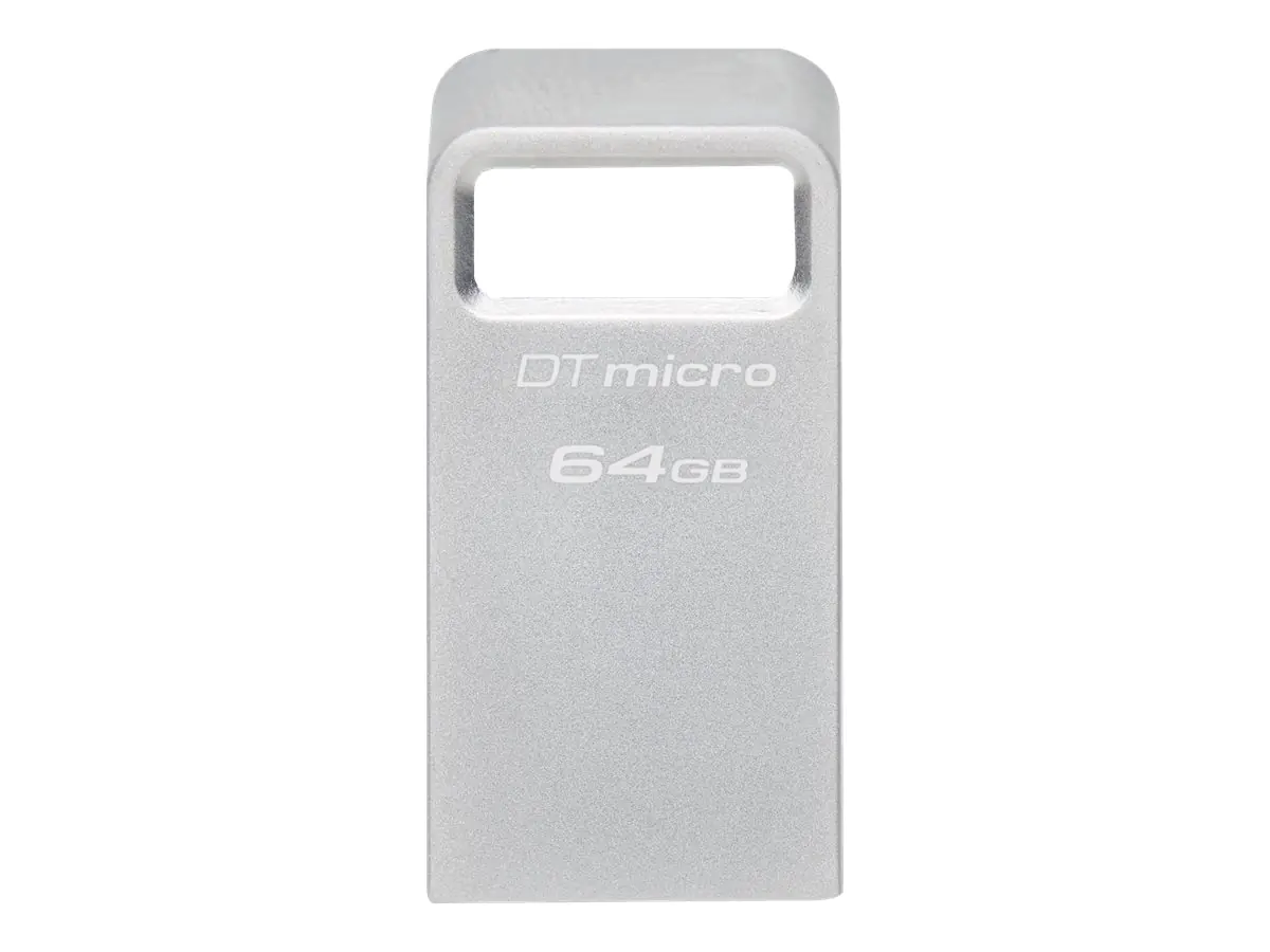 Kingston DataTraveler Micro - USB-Flash-Laufwerk - 64 GB - USB 3.2 Gen 1