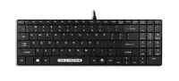 Man-Machine ITs Cool DE black Hygienetastatur USB 99 Tasten DE - Tastatur