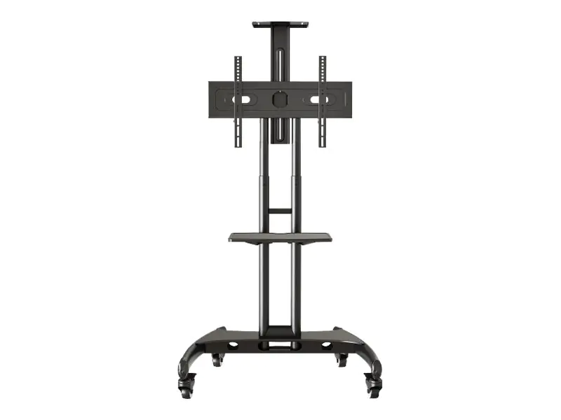 Peerless Tru Vue TRVT561 Mobile Height Adjustable Trolley - Wagen - für LCD-Display - mattschwarz - Bildschirmgröße: 81.3-190.5 cm (32"-75")