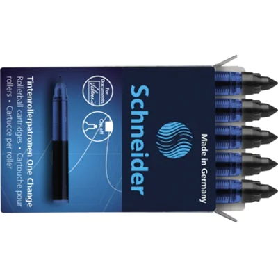 Schneider Tintenrollermine One Change 185401 0,6mm sw 5 St./Pack.