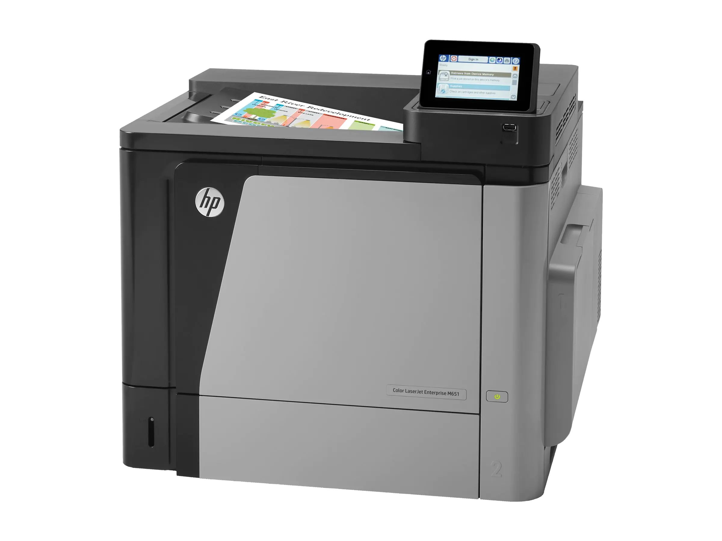 HP Arbeitsgruppendrucker LaserJet Enterprise M651dn Laser/LED-Druck color duplex CZ256A#B19