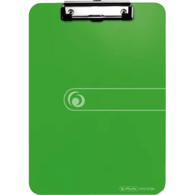 Herlitz Klemmbrett 11226610 DIN A4 PS opak apfel