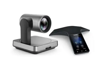 Yealink UVC84-BYOD - Meeting-Kit für mittelgroße Räume - Kit für Videokonferenzen - Zertifiziert für Microsoft Teams, Zertifiziert für Skype für Unternehmen, Zoom Certified