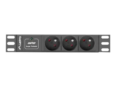 Lanberg PDU-03E-0200-BK - Stromverteilungseinheit (Rack - einbaufähig)