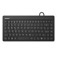 KeySonic KSK-3230IN - Mini - Verkabelt - USB - QWERTZ - Schwarz