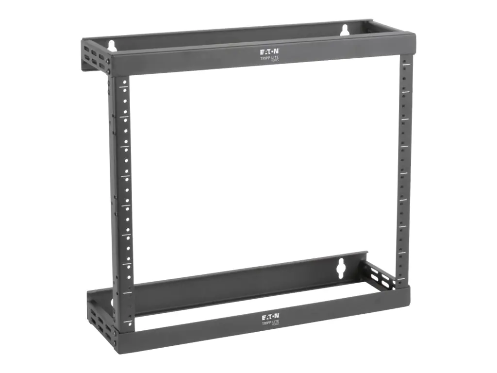 Tripp Eaton Tripp Lite Series 8U 12U 22U 2 Post Open Frame Rack Server Cabinet Expandable - Schrank offener Rahmen - 2 Pfosten - Schwarz - 48.3 cm (19") SRWO8U22SD