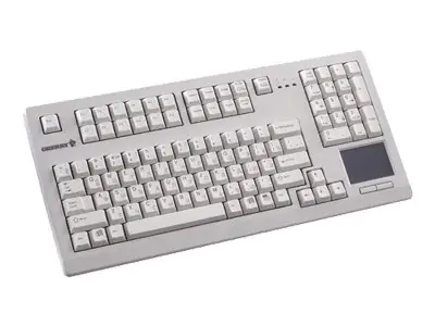 CHERRY Advanced Performance Line TouchBoard G80-11900 - Tastatur - USB - Deutsch - Hellgrau