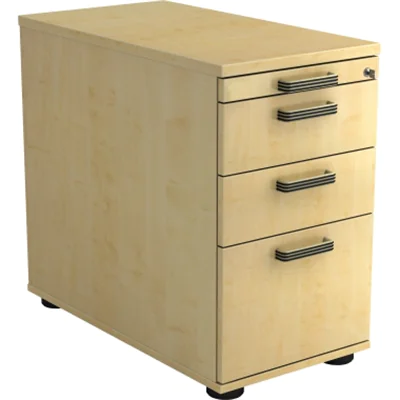 Hammerbacher Standcontainer Solid VSC40/3/3/SG ahorn/ahorn