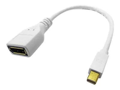 Roline - DisplayPort-Adapter - Mini DisplayPort (M) bis DisplayPort (W) - Schwarz