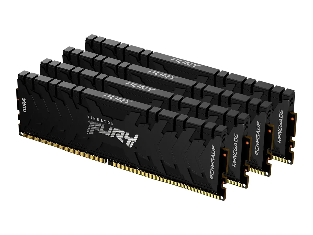 Kingston FURY Renegade - DDR4 - Kit - 64 GB: 4 x 16 GB - DIMM 288-PIN - KF430C15RB1K4/64