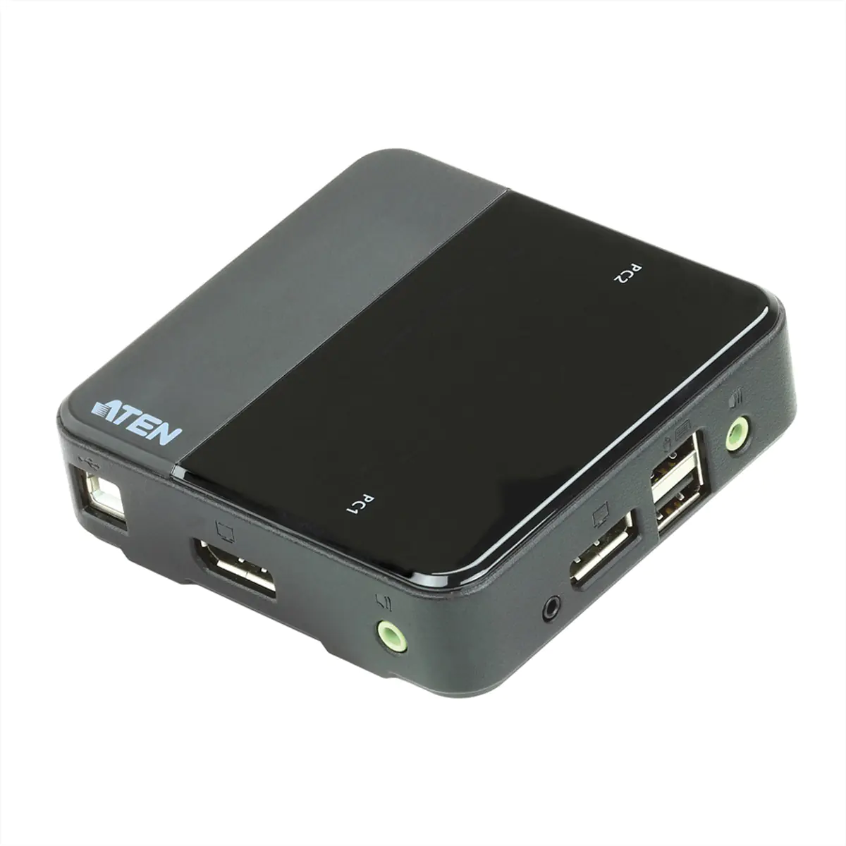 ATEN CS782DP - KVM-/Audio-/USB-Switch - 2 x KVM/Audio/USB