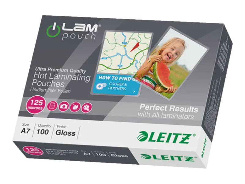 Esselte Leitz 100er-Pack - glänzend - A7 (74 x 105 33805