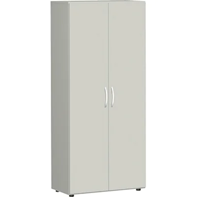 Geramöbel Flügeltürenschrank Flex S-386100-LL lichtgrau